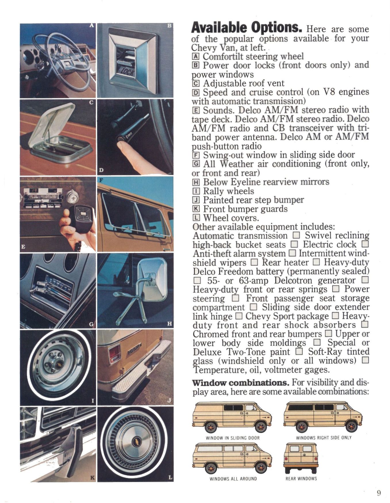 1979 Chevrolet Pickups Brochure Page 9